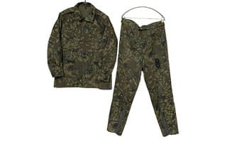 陸自 航空用迷彩服 戦闘装着セット