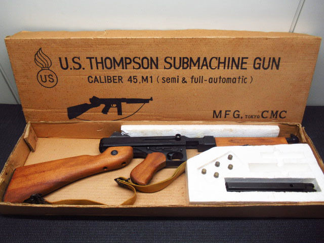 絶版 CMC US THOMPSON トンプソン CALIBER 45 M1 木製ストック モデル 