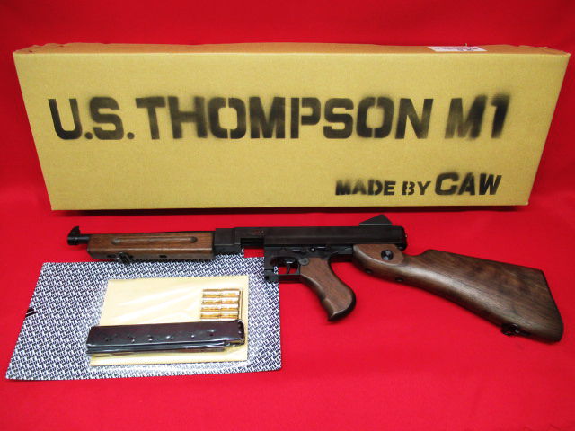 クラフトアップルワークス CAW／MULE U.S. THOMPSON トンプソン M1 サブマシンガン モデルガン SMG