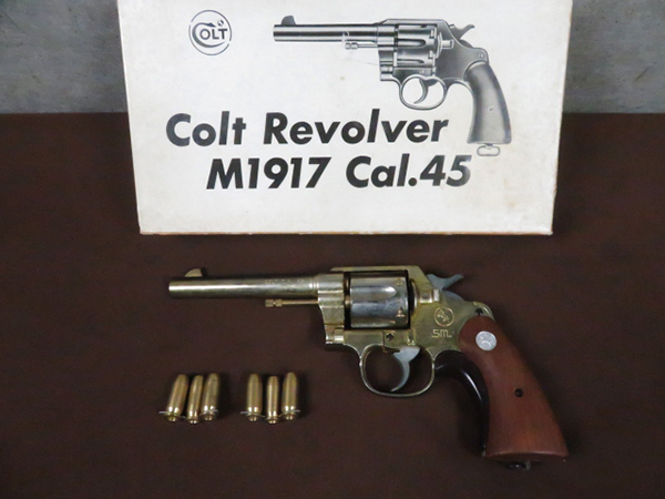 SMG刻印 COLT コルト リボルバー M1917 Cal 45 モデルガン