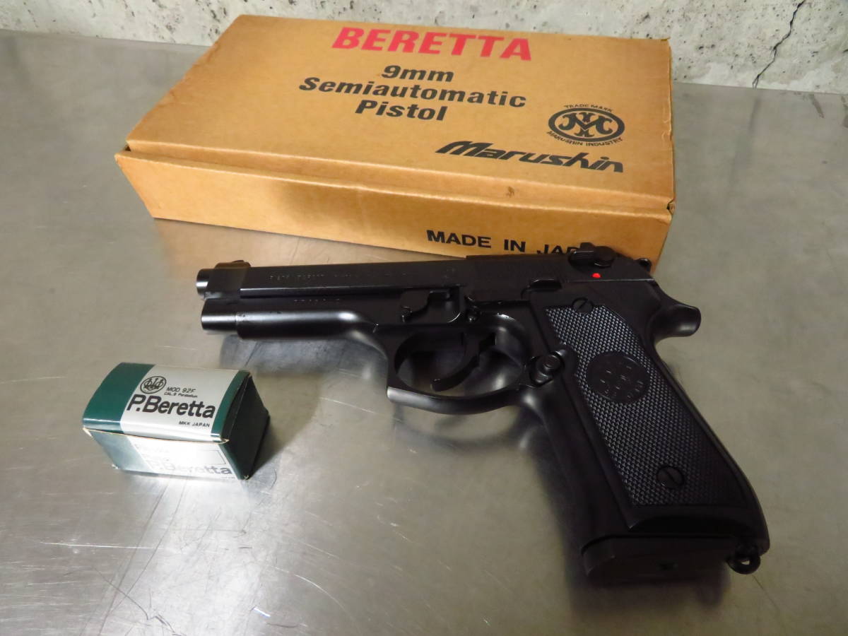 マルシン BERETTA ベレッタ 9mm Semiautomatic Pistol 92F モデルガン SPG