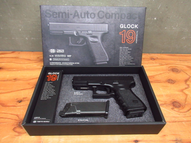 東京マルイ GLOCK 19 グロック セミオートコンパクト 3rd Generation ガスブローバック ガスガン