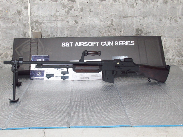 UFC S&T ブローニング M1918A2 B.A.R G3 電動ガン リアルウッド エアガン