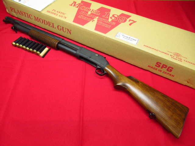 SPGシールあり TANAKA WORKS タナカワークス M1897 トレンチガン リアルウッド ショットガン モデルガン