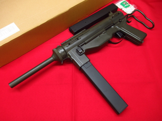 SNOW WOLF スノーウルフ M3A1 グリースガン ブラック SW-011-BK 電動ガン ジャンク